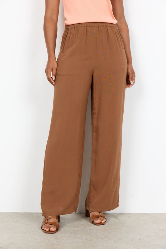 Pantalón de mujer de pierna ancha